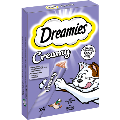 Creamy Katzensnacks mit Ente