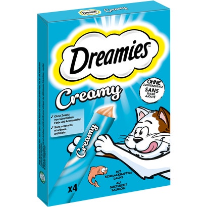 Creamy Katzensnacks mit Lachs - brand image